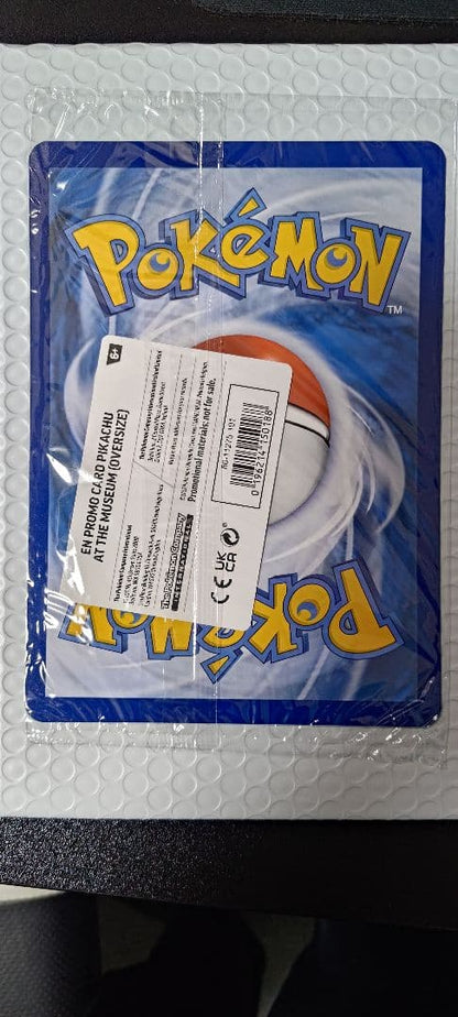 Naoyo Kimura illustrated Pikachu at the Museum collectible card brand new unopened
