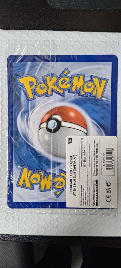 Naoyo Kimura illustrated Pikachu at the Museum collectible card brand new unopened