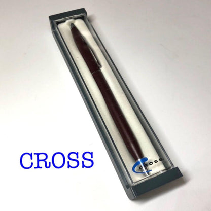 Cross Vintage Dark Red Metal Ballpoint Pen with Case