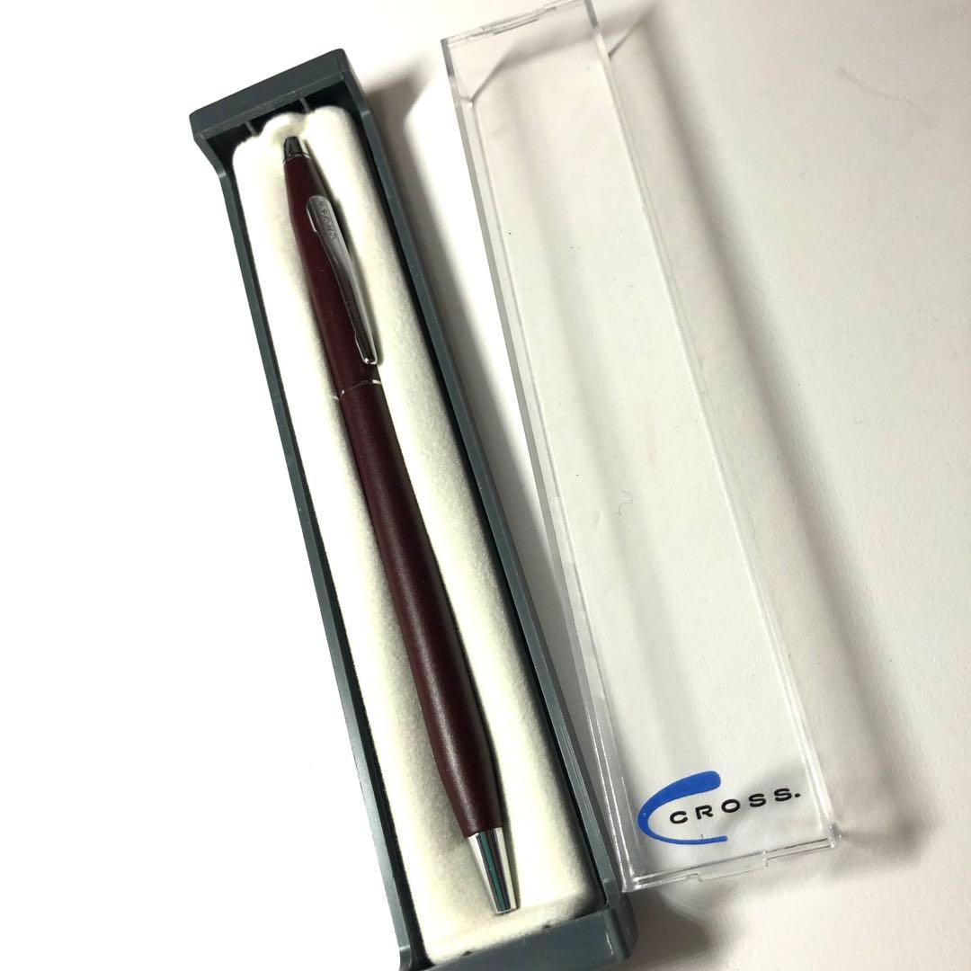 Cross Vintage Dark Red Metal Ballpoint Pen with Case