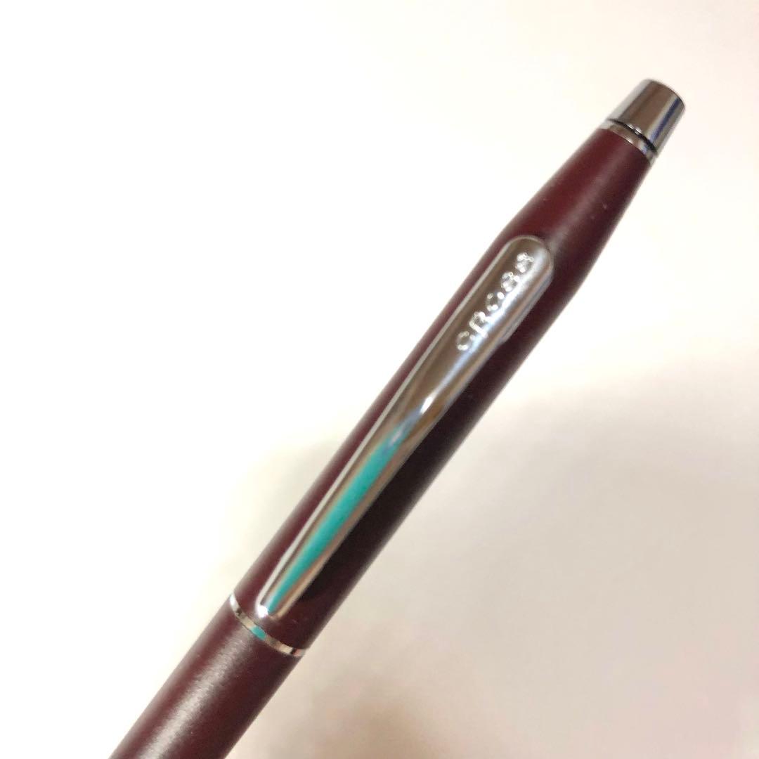 Cross Vintage Dark Red Metal Ballpoint Pen with Case