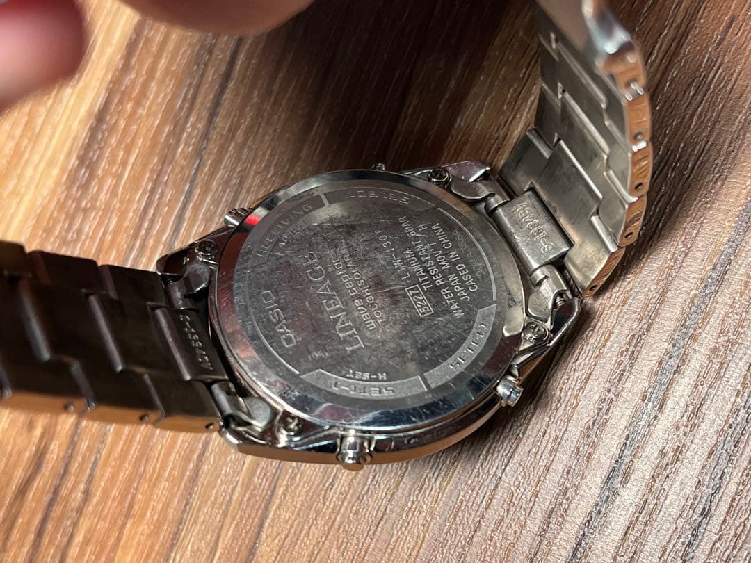 Casio Lineage LIW-130T Titanium Radio Solar Watch — Japan Import