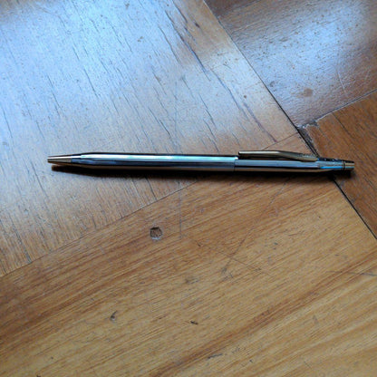 Cross Century Silver Gold United States Made Ballpoint Pen — Japan Import