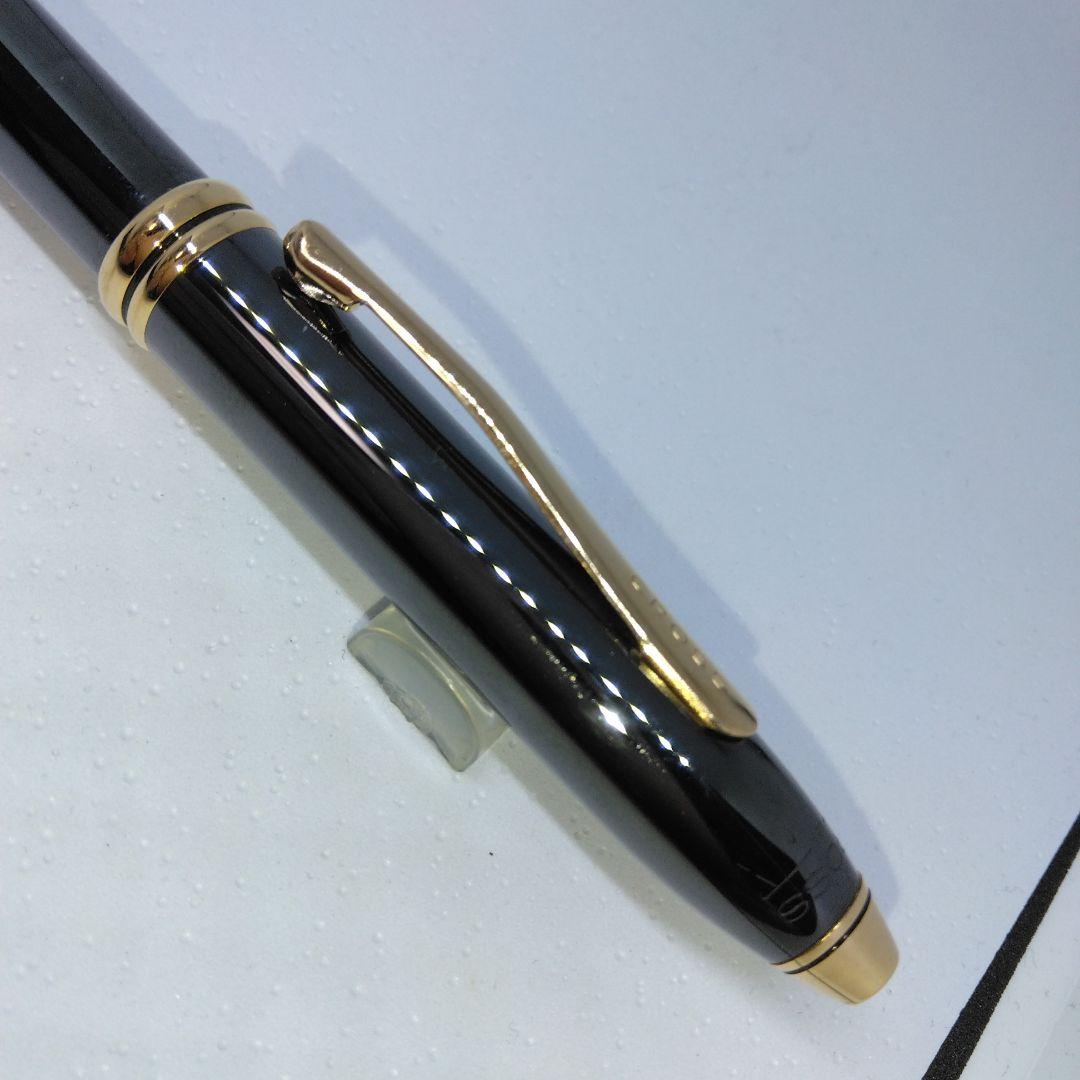 Cross Townsend Titanium Ballpoint Pen Gunmetal Gold Accent