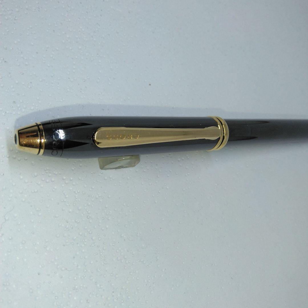 Cross Townsend Titanium Ballpoint Pen Gunmetal Gold Accent