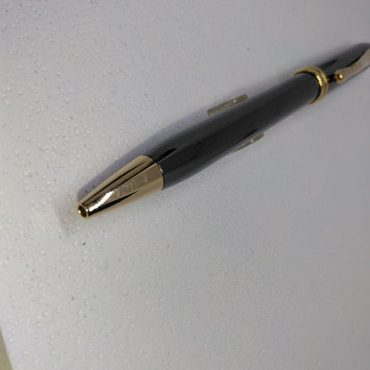 Cross Townsend Titanium Ballpoint Pen Gunmetal Gold Accent