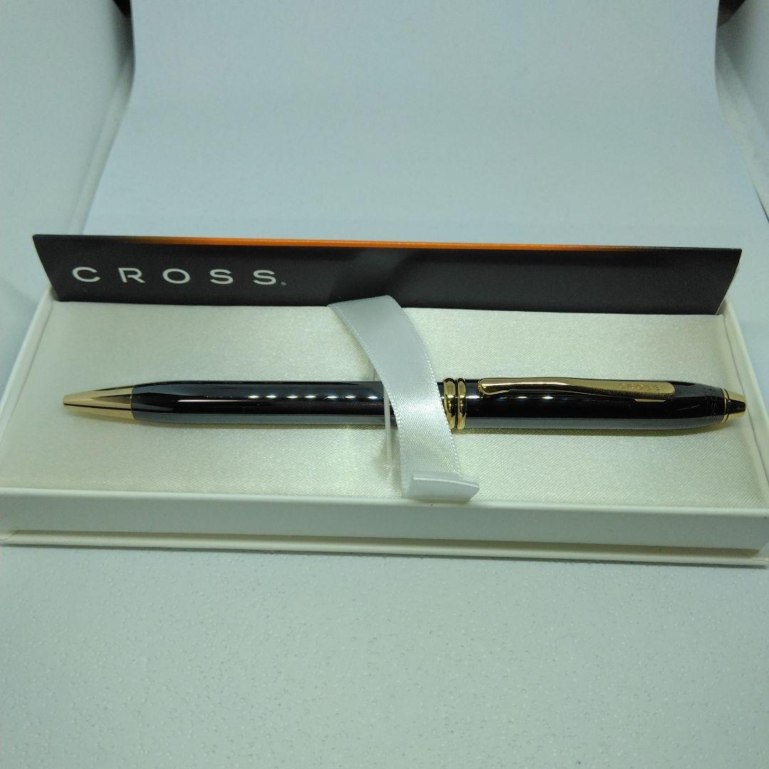 Cross Townsend Titanium Ballpoint Pen Gunmetal Gold Accent