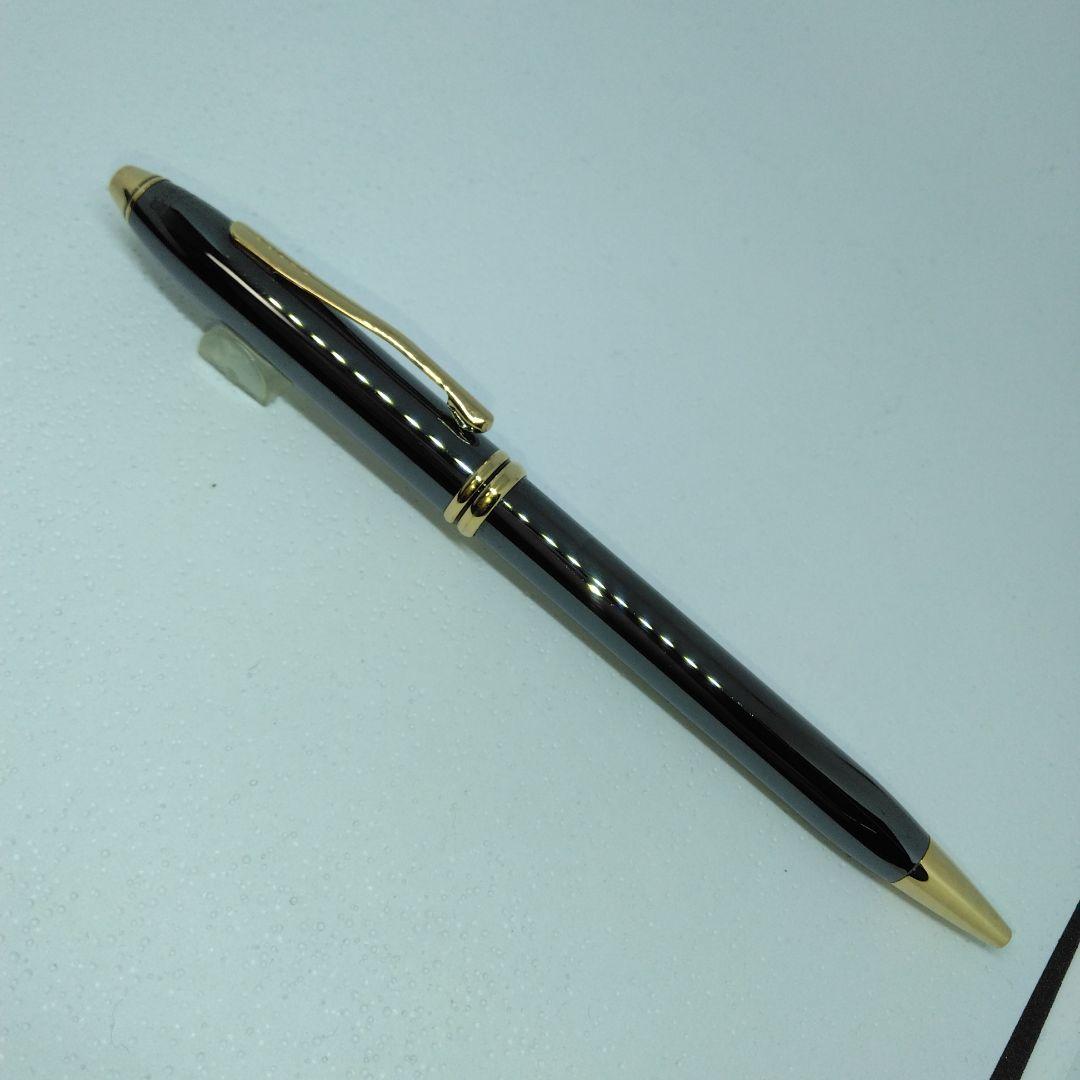 Cross Townsend Titanium Ballpoint Pen Gunmetal Gold Accent