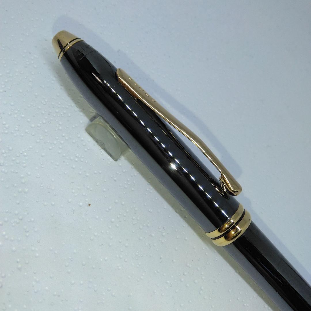Cross Townsend Titanium Ballpoint Pen Gunmetal Gold Accent
