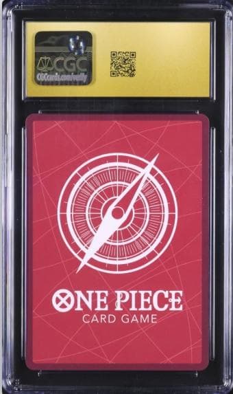 Ushopp L Limited Card Collection Vol.1 #042 CGC 10 graded leader card from One Piece Card Game