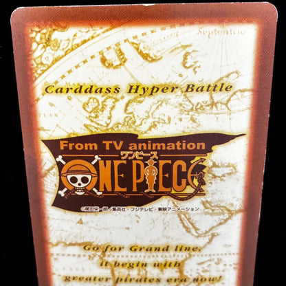 One Piece Carddass Hyper Battle Zoro Card C06 vintage Japanese collectible in protective sleeve