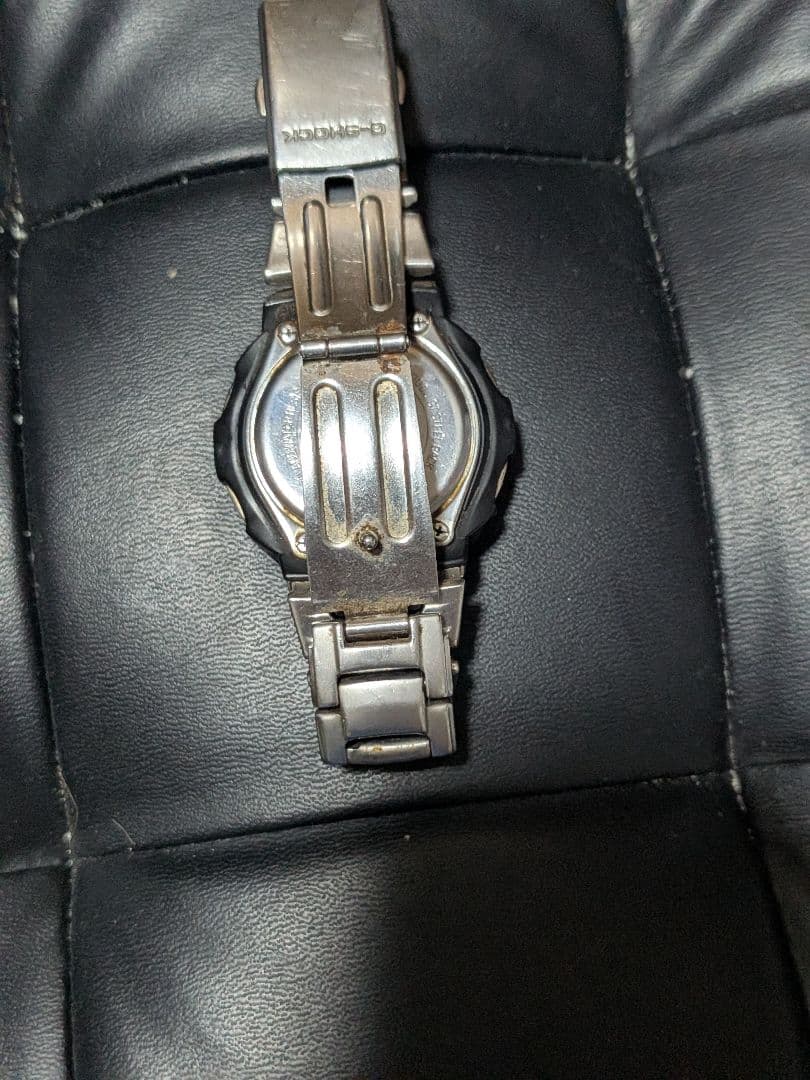 Casio G-Shock Solar Radio Watch Silver Model G-Steel — Japan Import