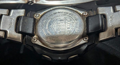 Casio G-Shock Solar Radio Watch Silver Model G-Steel — Japan Import