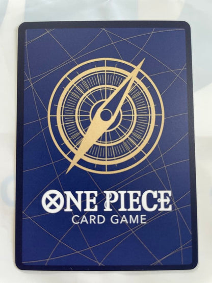 Yamato One Piece OP16-098 SR parallel card from Battle of the Decisive Moment set shown opened in excellent condition