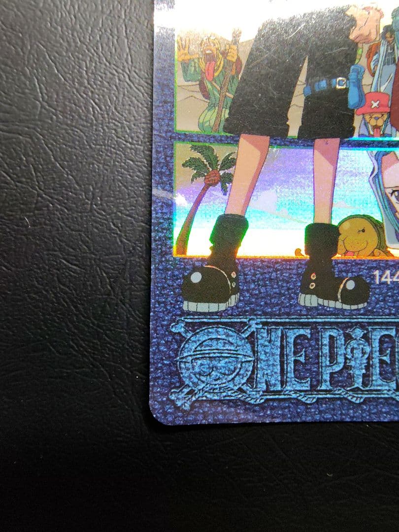 Bandai One Piece Visual Adventure Ace Appearance hologram card from 2001 with comic cover illustration