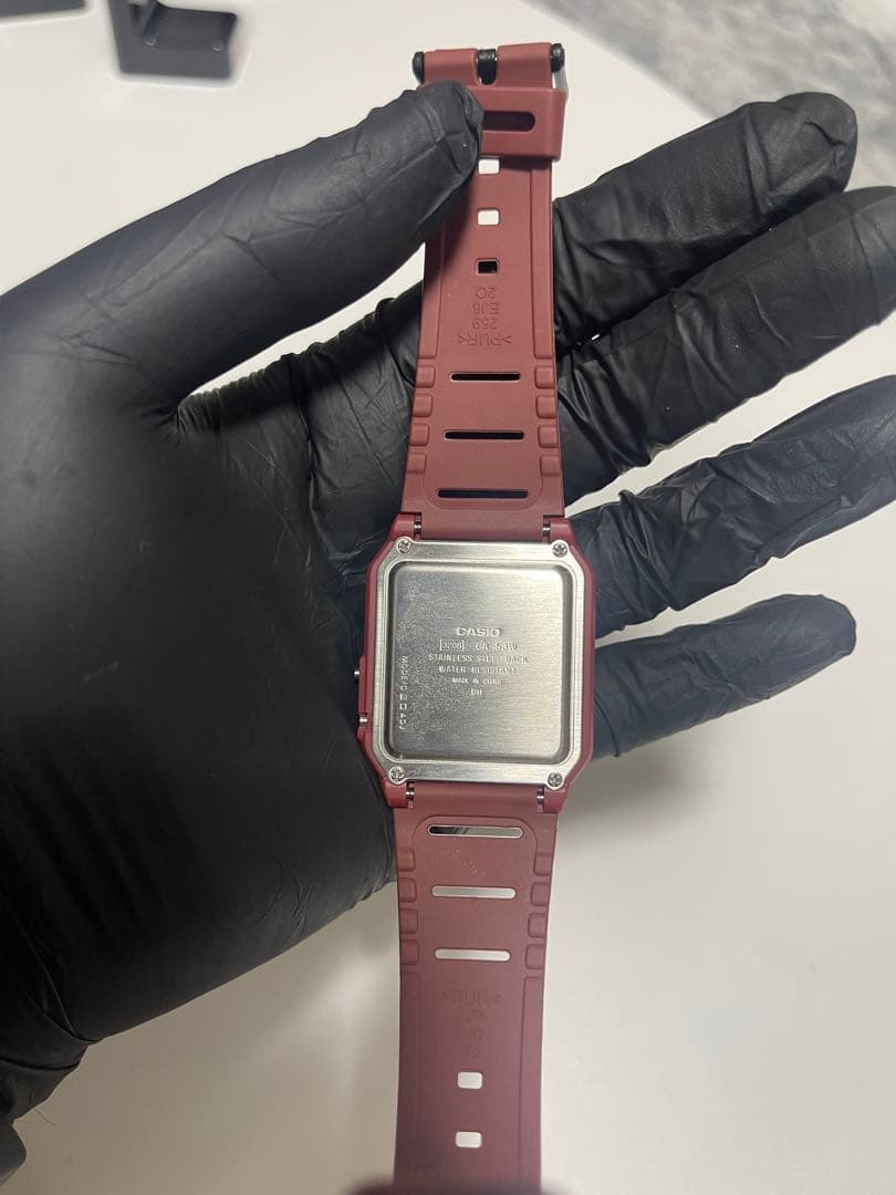 Casio Data Bank CA-53W Digital Watch Set of Four Colors
