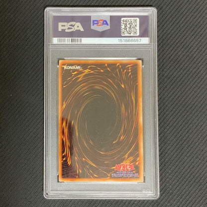 Blue-Eyes White Dragon PSA1 Initial Ultra Japanese trading card with minor imperfections