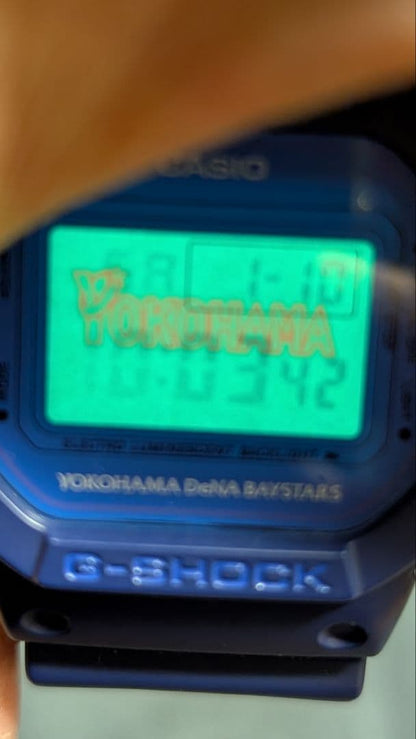 Casio G-Shock YOKOHAMA DeNA BAYSTARS Edition — Japan Import