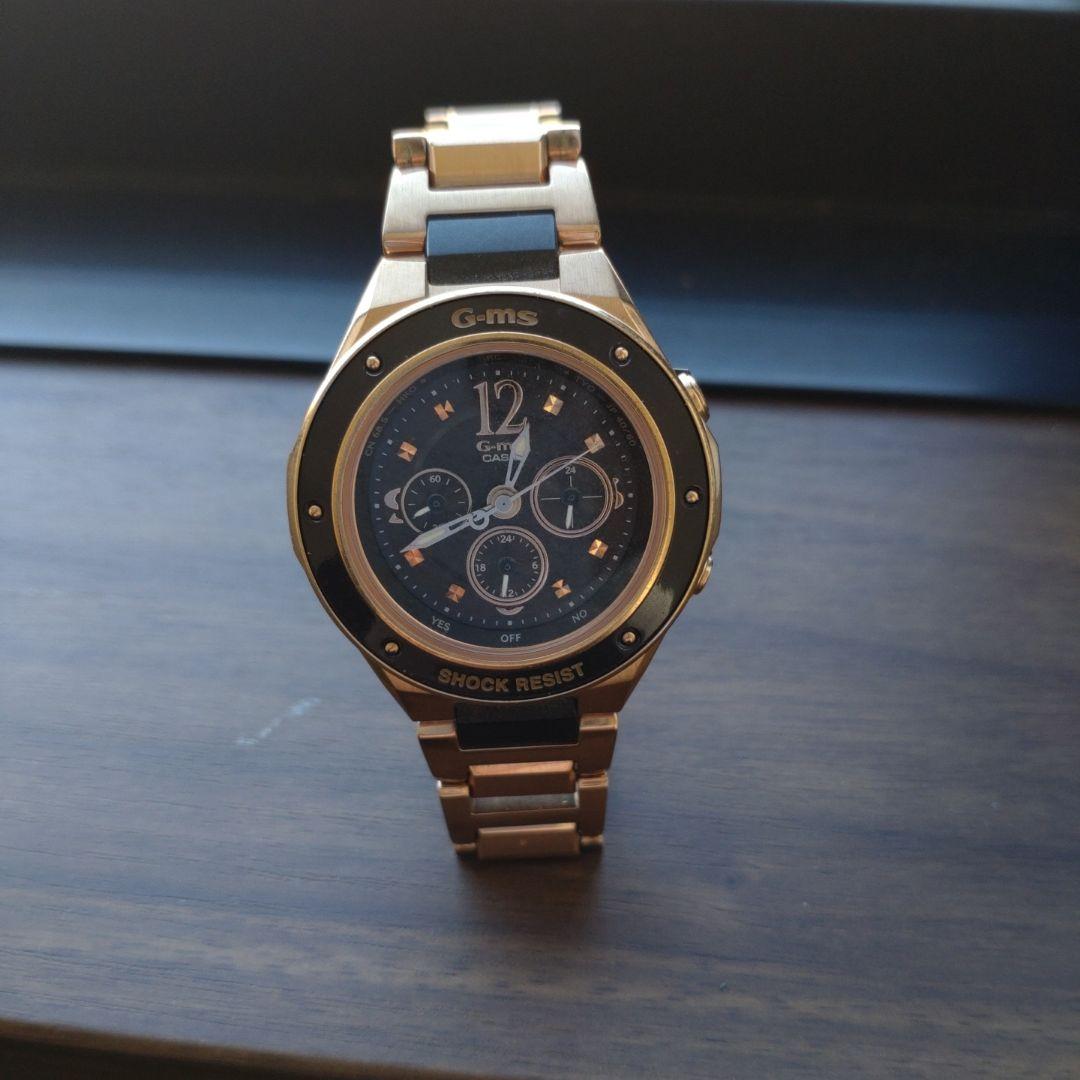Casio Baby-G G-MS Shock-Resistant Radio Solar Watch Model G-ms Gold — Japan Import