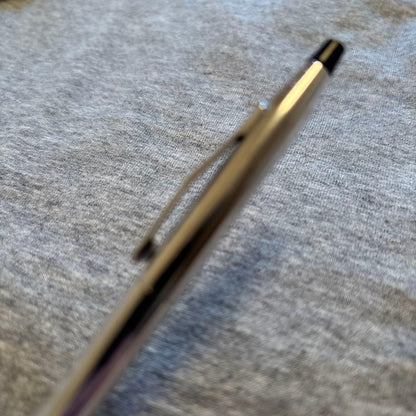 Cross Silver Ballpoint Pen Set of Two in Black and Navy Japan Import