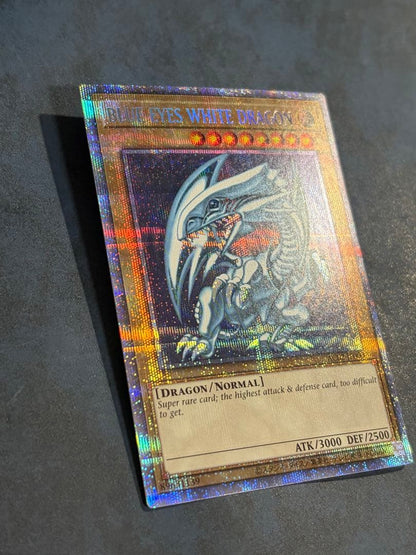 Blue-Eyes White Dragon English Version Prism card with magnet loader from Prism series, Japan import