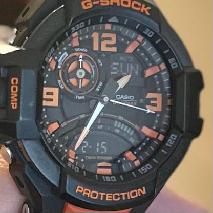 Casio G-Shock Master of G Air GA-1000-4AJF Watch with Twin Sensor and Compass