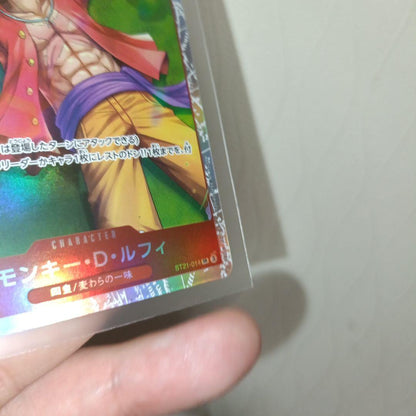 One Piece Monkey D. Luffy SR ST21-014 collectible card Japan import with detailed character artwork