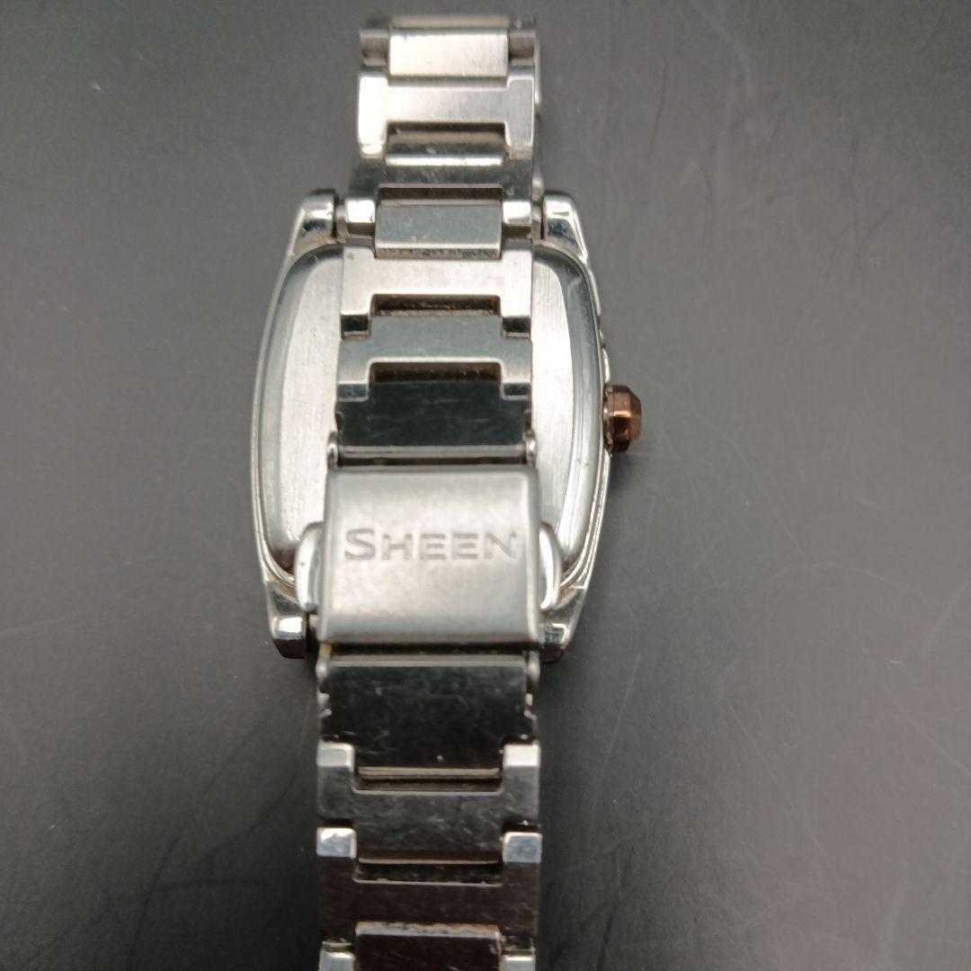 Casio Sheen Shw-1503 Stainless Steel Solar Watch with Sapphire Glass