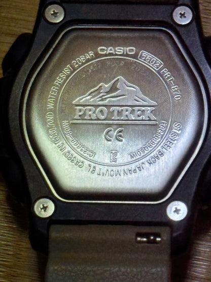 Casio Pro Trek PRT-B70 Model Watch with Quad Sensor and 20 ATM Water Resistance — Japan Import