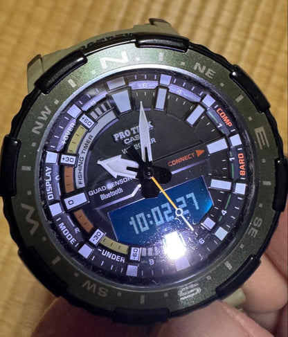 Casio Pro Trek PRT-B70 Model Watch with Quad Sensor and 20 ATM Water Resistance — Japan Import