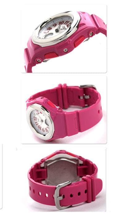Casio Baby-G Heart Index Series Model BGA-105 10 ATM Water Resistant Digital Watch for Women — Japan Import