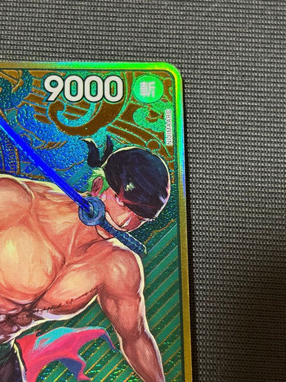 Genuine Luffy One Piece OP06-118 SEC 2nd Anniversary Secret Rare Japanese trading card