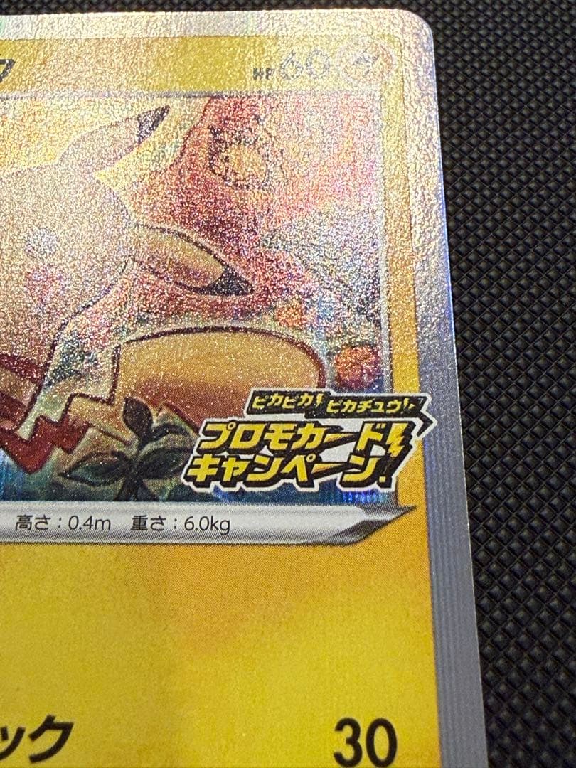 Pokemon Pikachu Promotional Card Campaign 7 Japan Import showing card front with Pikachu artwork