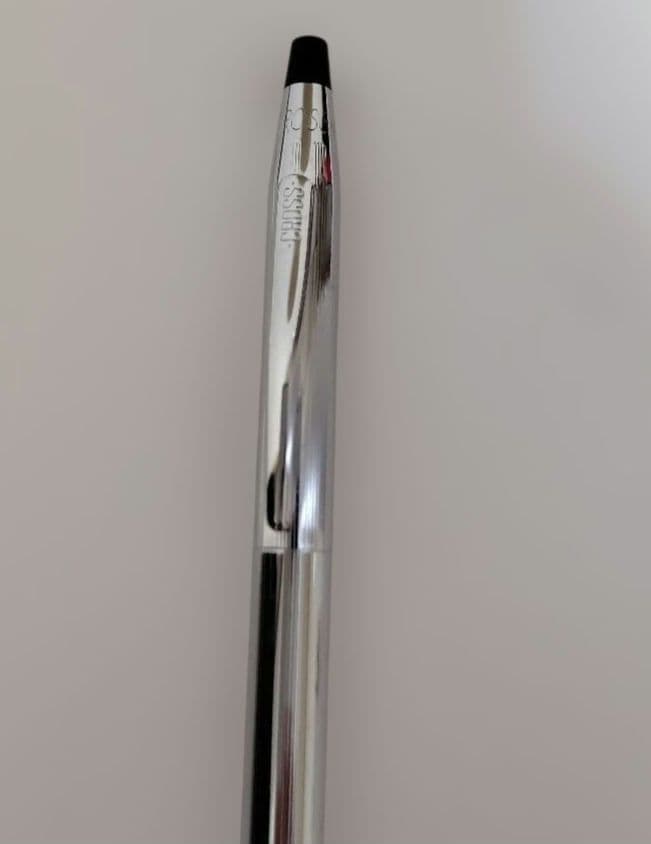 Used Cross ballpoint pen body only no box Japan import sleek design