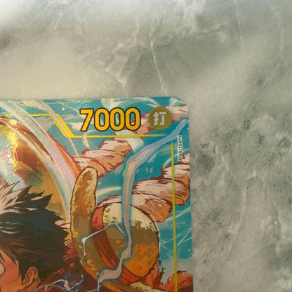 One Piece Monkey D. Luffy OP15-119 SEC secret parallel card in sleeve, Japanese edition
