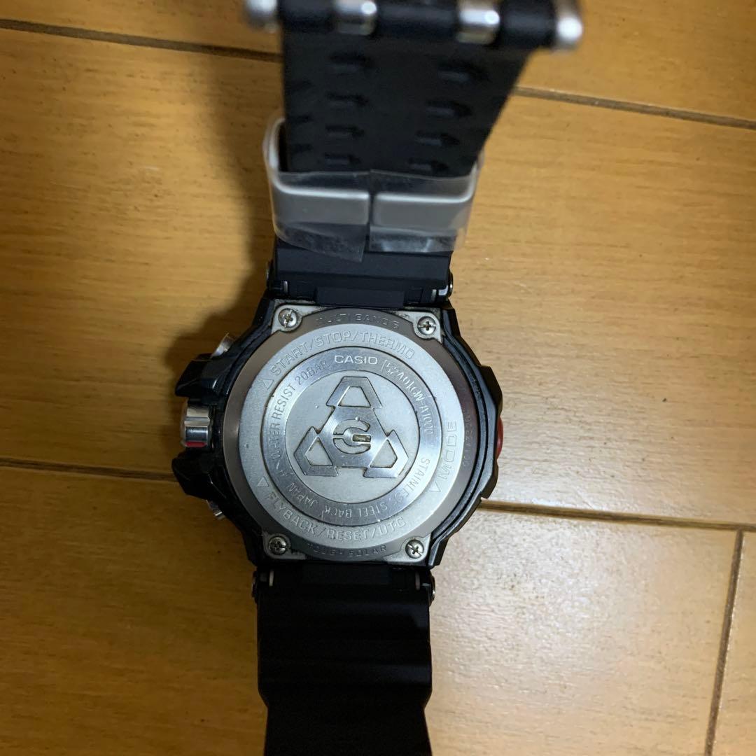 Casio G-Shock Skytype Cockpit Rare Model Black Watch with Radio Signal Solar