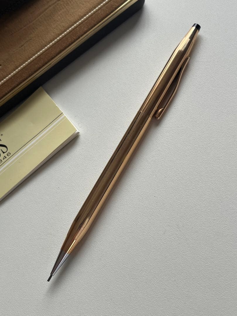 CROSS Vintage Gold Filled Mechanical Pencil Model 1/20 14KT Made in USA with Box