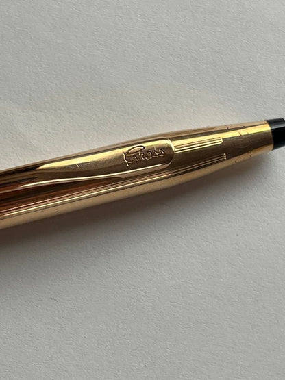 CROSS Vintage Gold Filled Mechanical Pencil Model 1/20 14KT Made in USA with Box