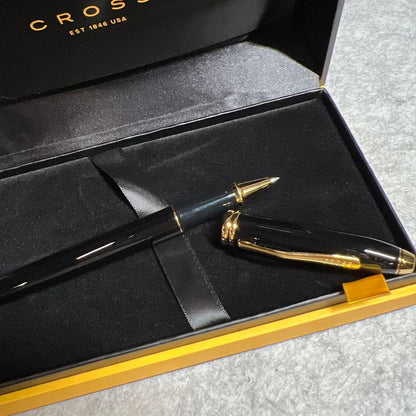 Cross Townsent Black Lacquer Select Tip Rollerball N575