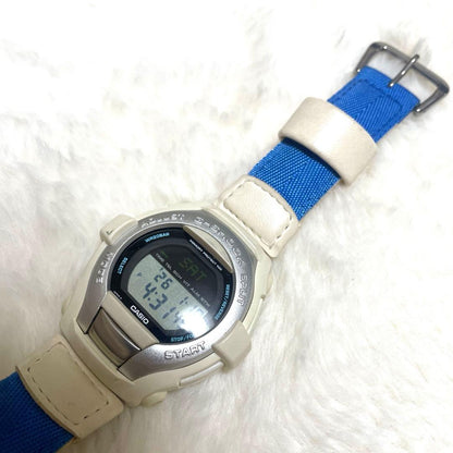 Casio G-SHOCK G-COOL Digital Watch White/Blue Nylon Waterproof Japan Import