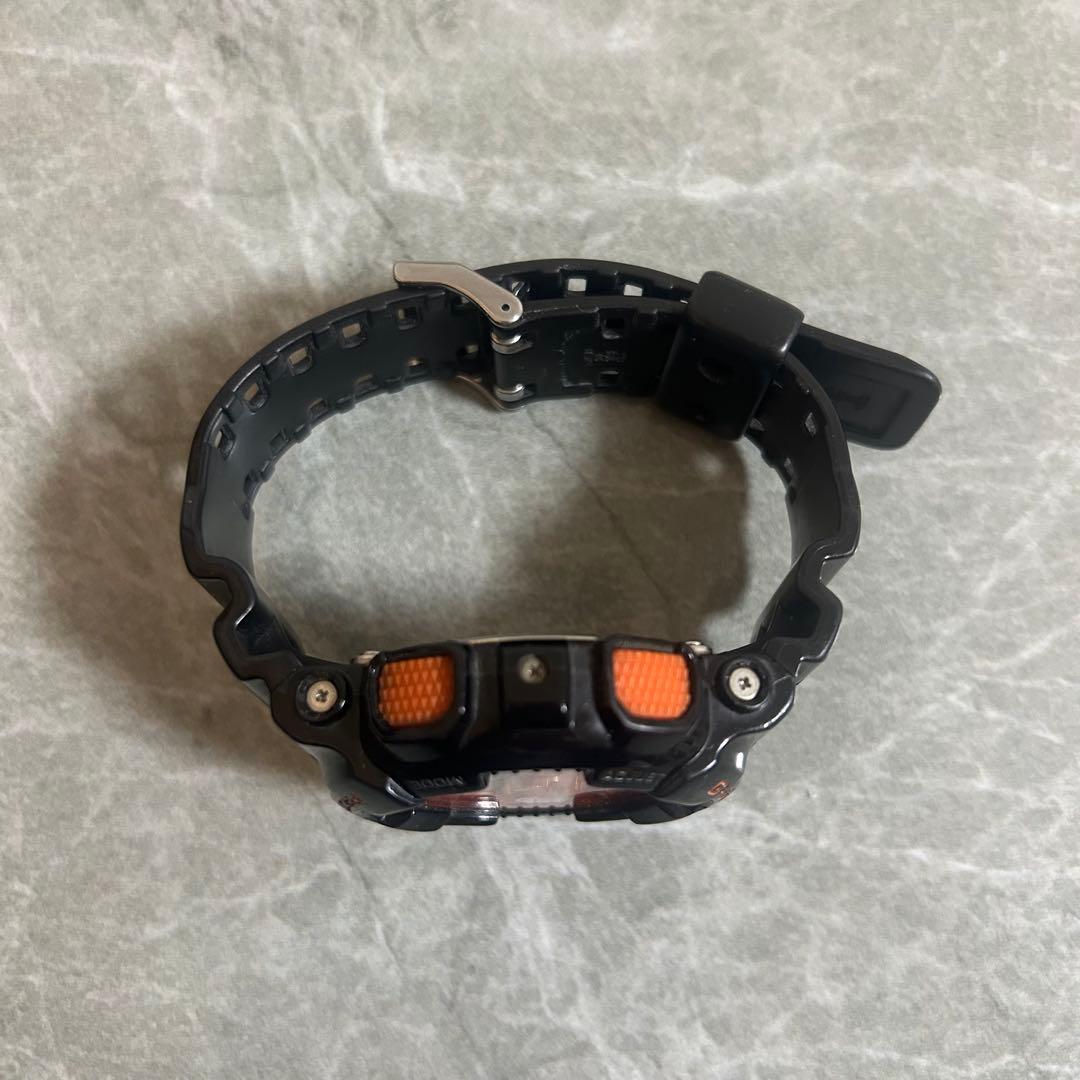 Casio G-Shock Digital Shock-Resistant Watch Black and Orange — Japan Import