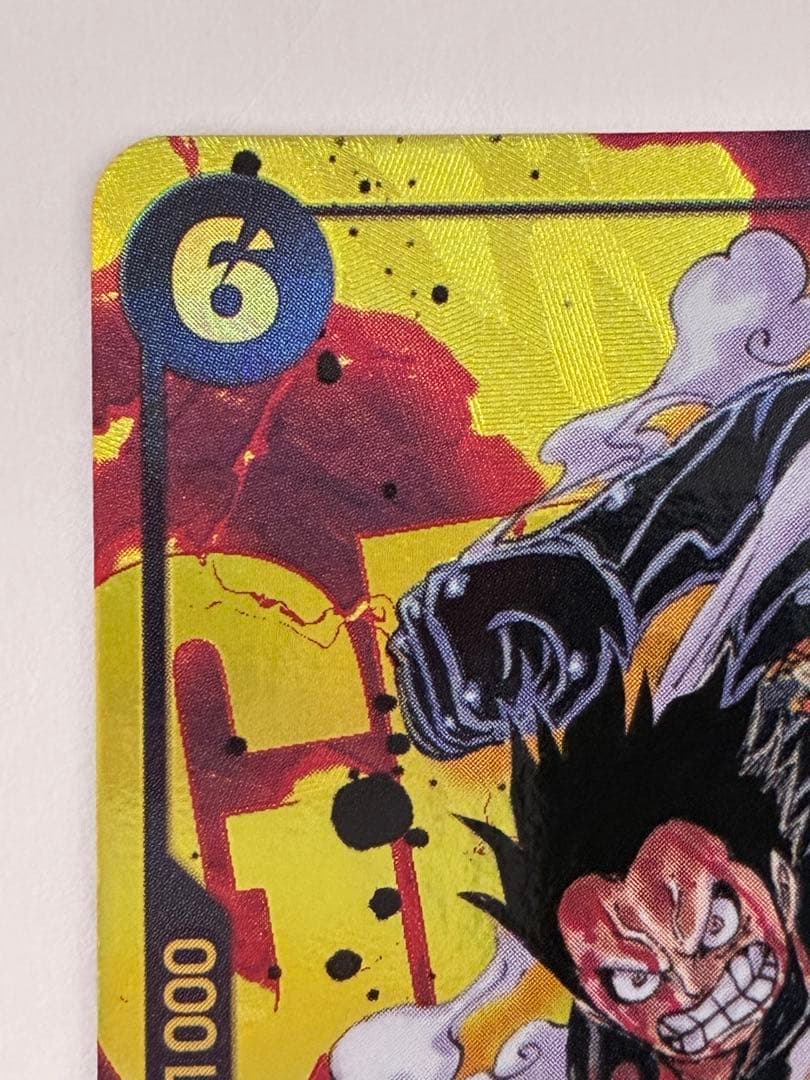One Piece Game Monkey D Luffy OP10-118 SEC Parallel Card Japanese edition in sleeve