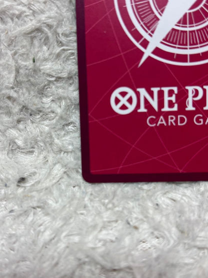 One Piece Monkey D. Luffy OP11-001 Leader Card from Bandai One Piece Wano Country series, Japan import