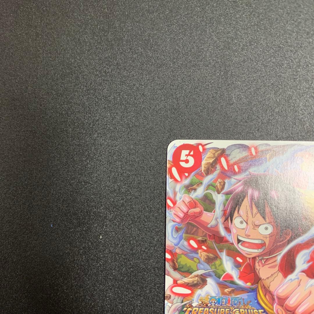 One Piece Monkey D. Luffy SR Parallel ST01-012 Standard Battle 2023 October Winner Promo Card with sleeves