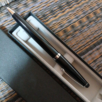 Crosso Black Ballpoint Pen with Logo, Boxed, Event Commemorative — Japan Import