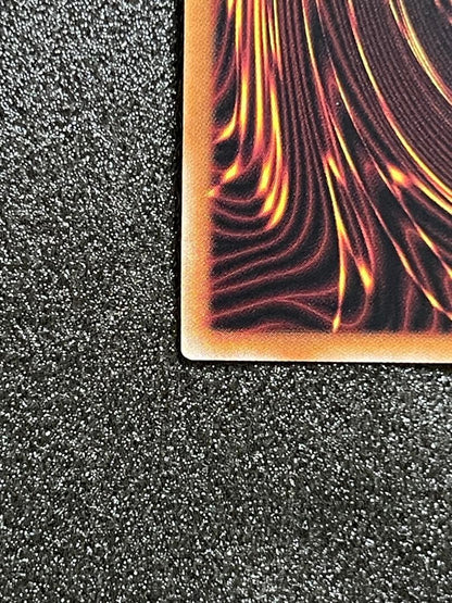 Japanese Yu-Gi-Oh Red-Eyes Black Dragon Secret Rare trading card QCCP-JP108 in magnet loader
