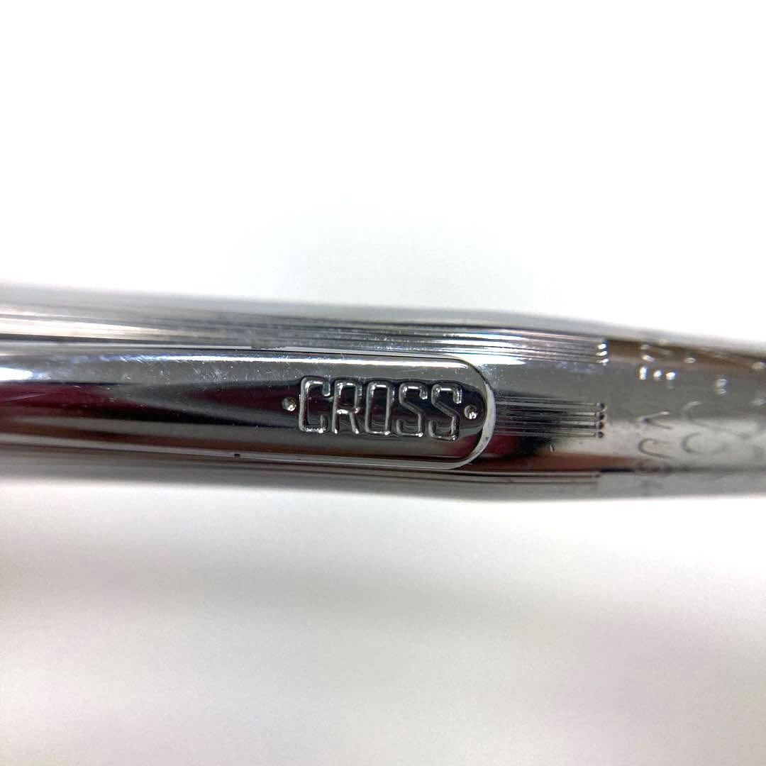 CROSS Twist Ballpoint Pen Silver Genuine Japan Import