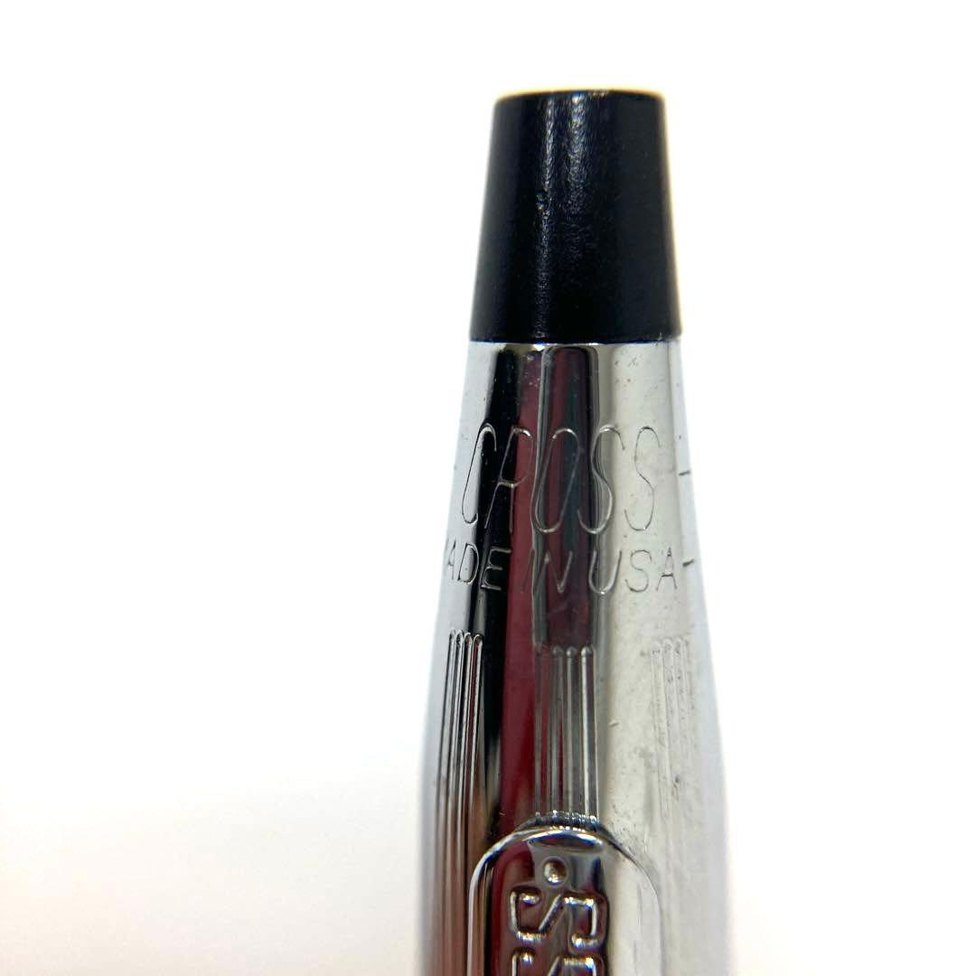 CROSS Twist Ballpoint Pen Silver Genuine Japan Import