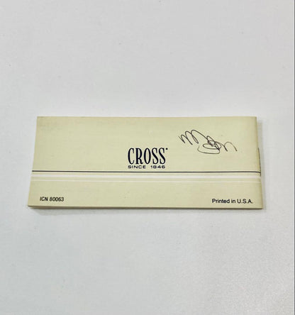 Cross Classic Century Glossy Chrome Ballpoint Pen — Japan Import