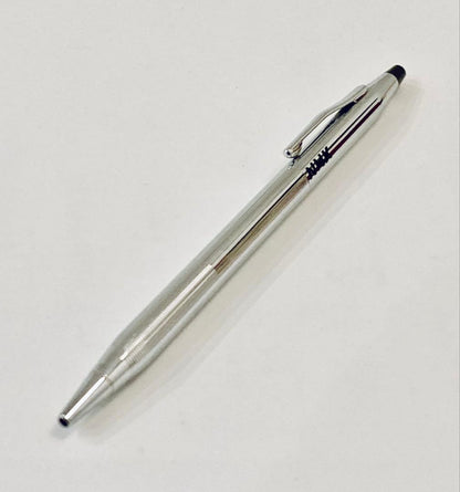 Cross Classic Century Glossy Chrome Ballpoint Pen — Japan Import